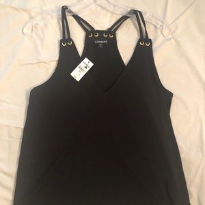 Express V-neck Grommet Tank